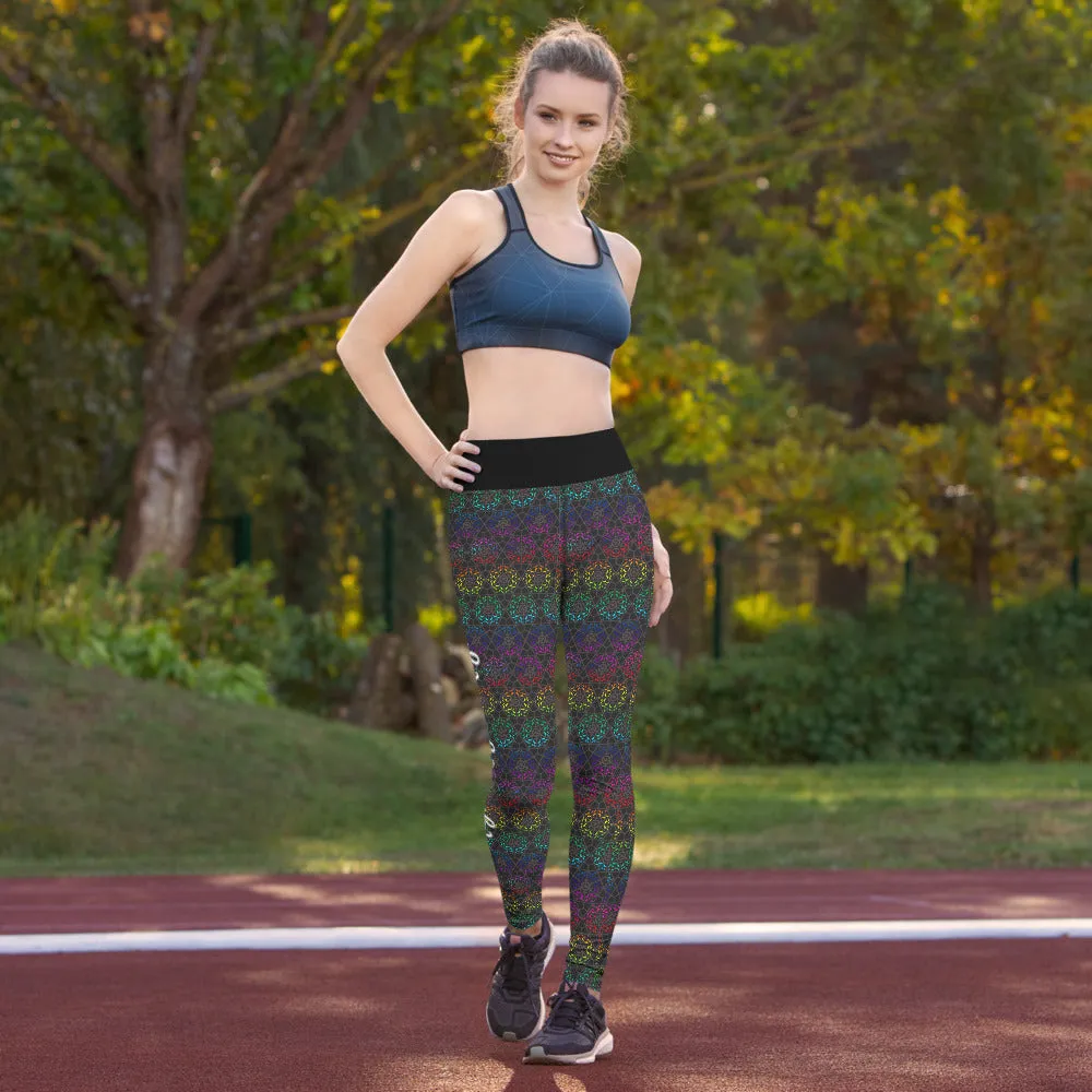 Yoga Leggings made with Love vibrations