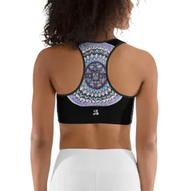 Yoga sport bra with Colorwheel